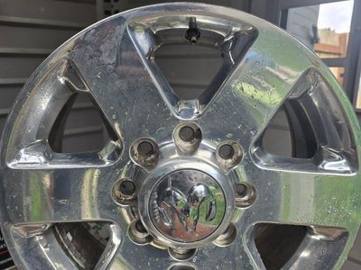 OEM Dodge Ram Chrome Wheel 17" Rim 8 Lug - Used