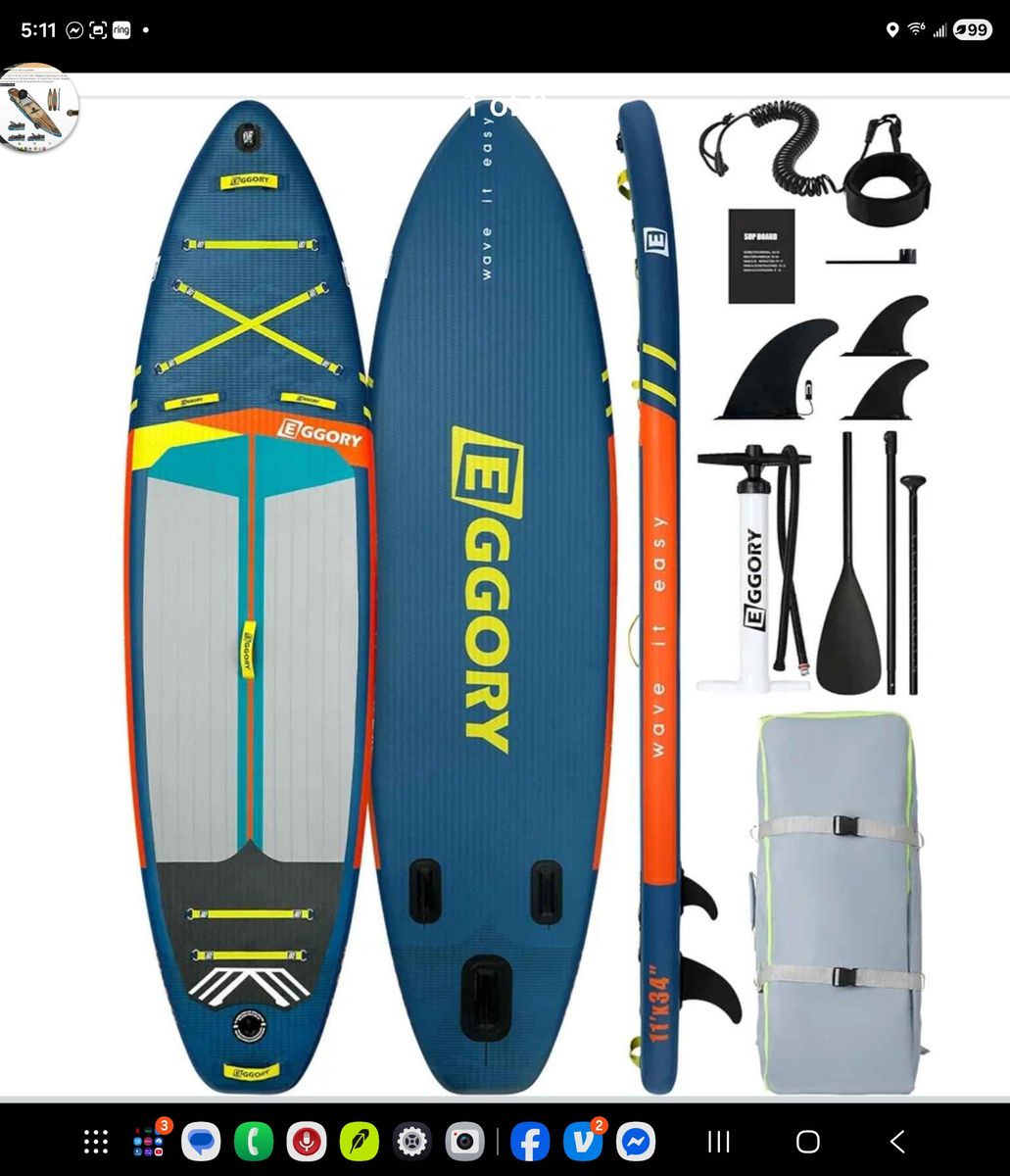 NEW BLOWUP PADDLE BOARD