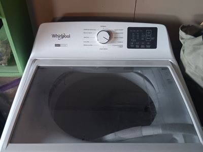 Whirlpool 2-in-1 Removable Agitator Top Load Washer - White