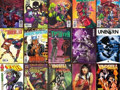 Assorted Comic Books Lot - Marvel DC Indie Variety Collection