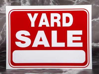 Yard Sale Today, Alpine, 11am to 3pm