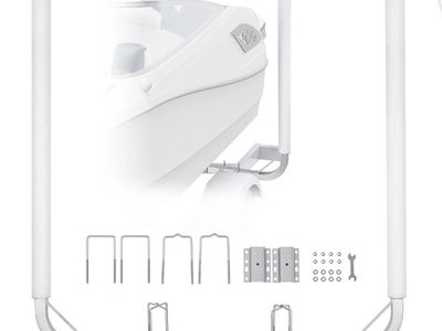 VEVOR Marine Trailer Guide Set, 48'' Flexibly Adjustable Poles,