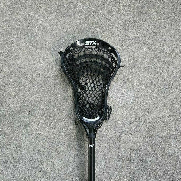 40.5" STX Stallion 6000 Black Attack/Midfield Lacrosse Stick