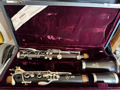 Yamaha 650II clarinet with Vandoren M30 mouthpiece