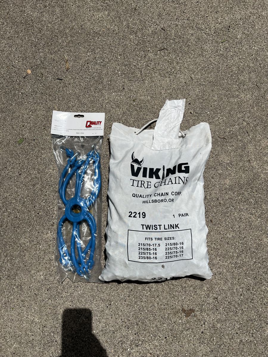 Snow Chains for Tires BRAND NEW