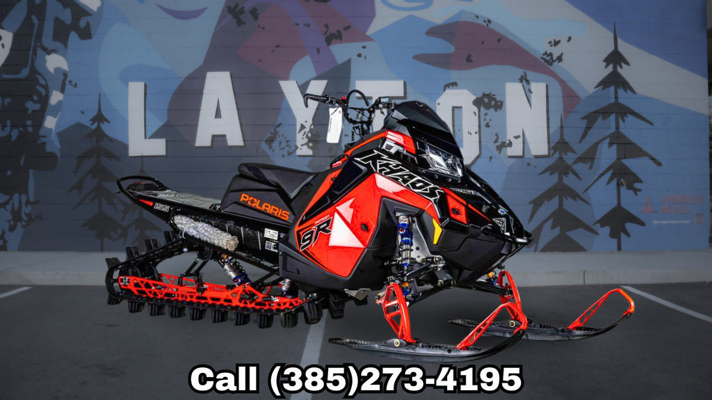 2026 Polaris® Patriot 9R RMK Khaos 155 Indy Red / Gloss Black