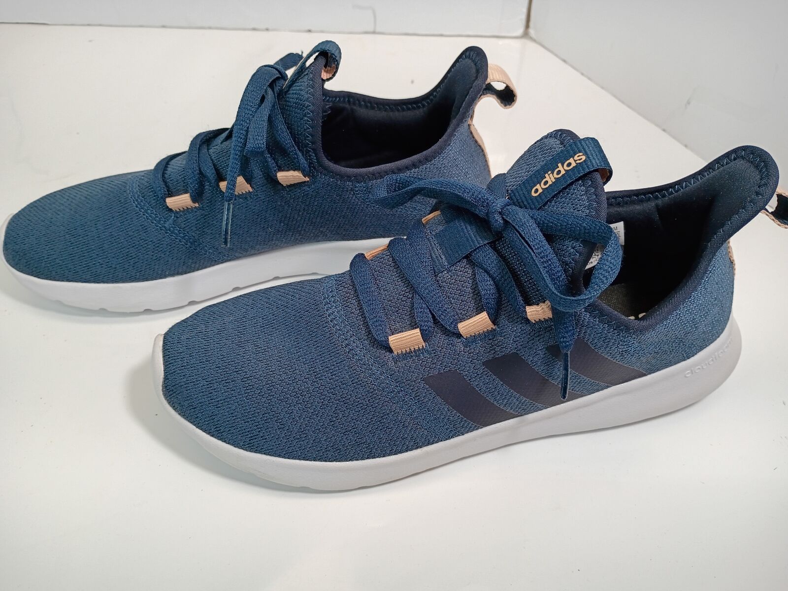 Adidas Cloudfoam Pure 2.0 Women's Shoes Primegreen Size 8.5 Blue