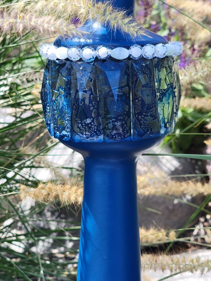Handcrafted Birdbath w/Removable Bowl