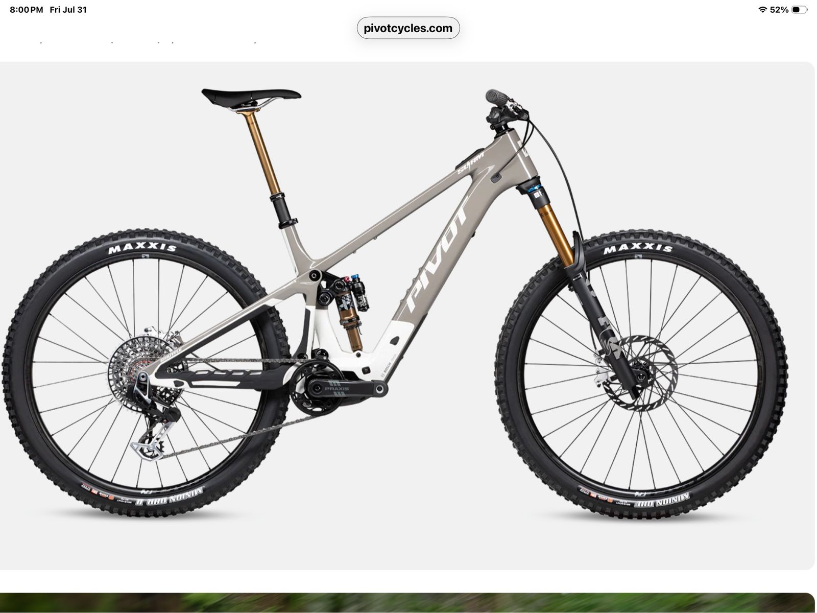 Pivot Shuttle AM Team XX Trans. AXS Mountain Bike - Medium