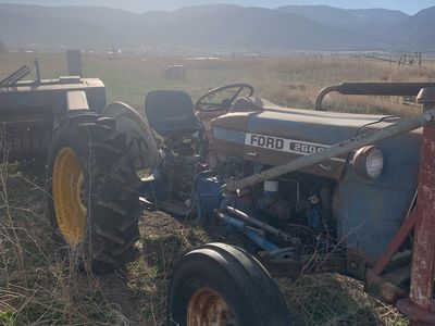 Ford Tractor And Baler