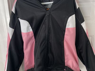 Sedici Women's Motorcycle Jacket (XL) & BILT Gloves (Large)