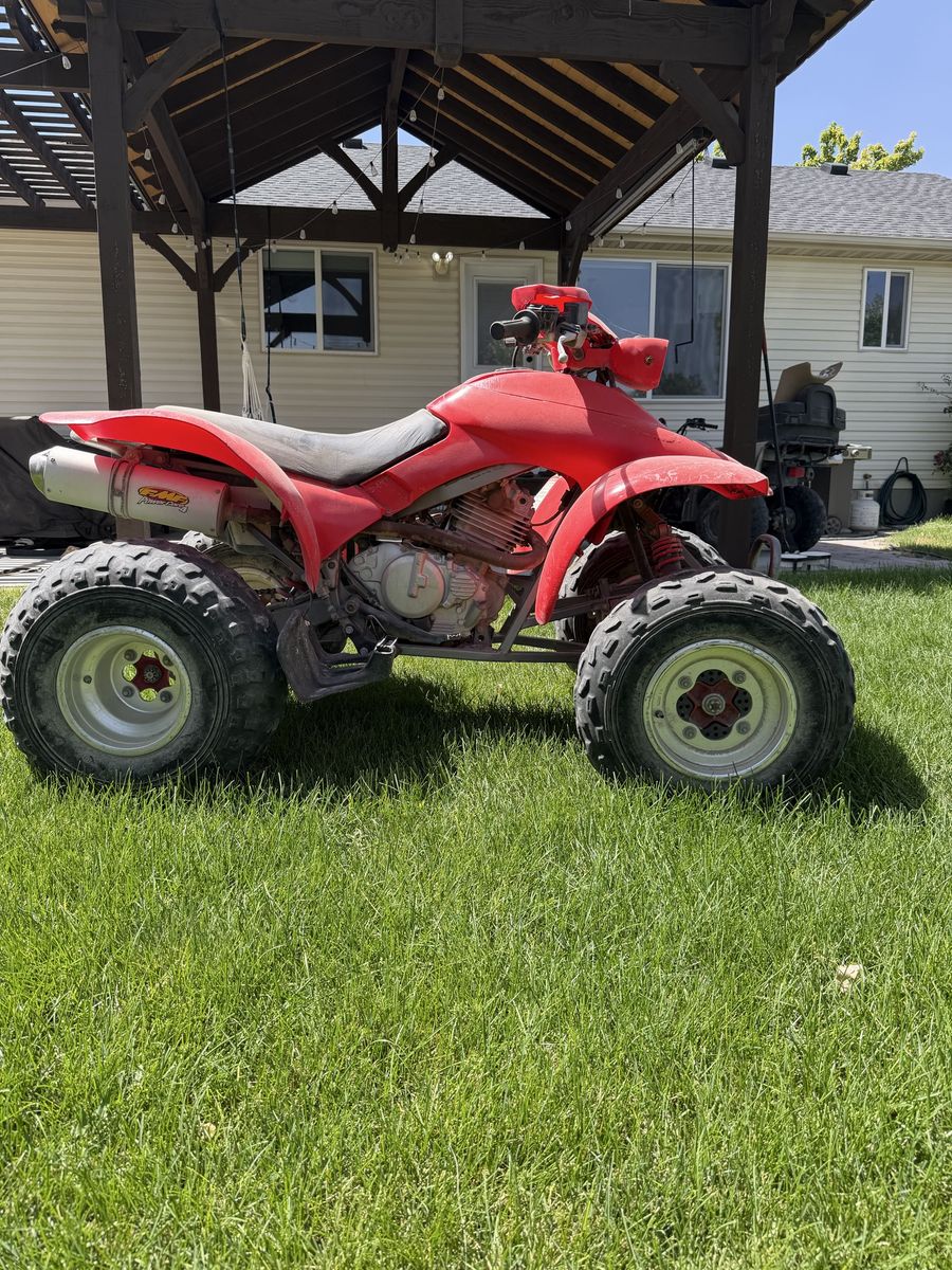 Honda 300EX Sportrax ATV - Red, Off-Road Quad - Good Condition