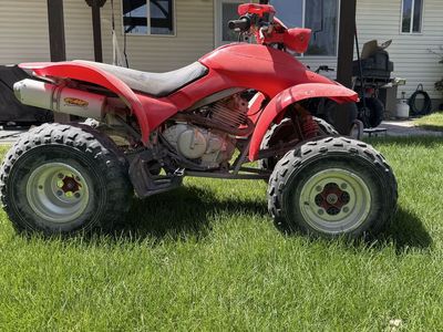 Honda 300EX Sportrax ATV - Red, Off-Road Quad - Good Condition