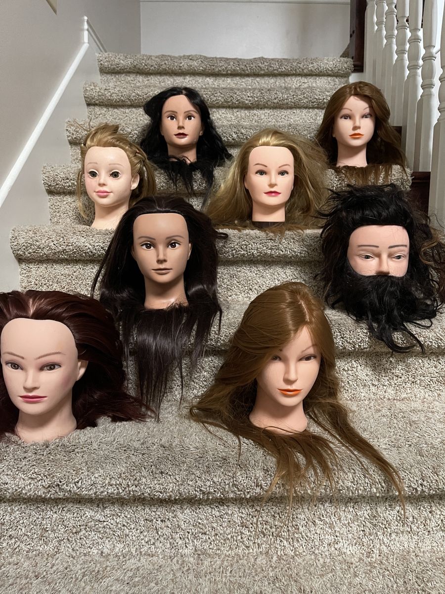 Cosmetology Mannequin Heads - $20 Each