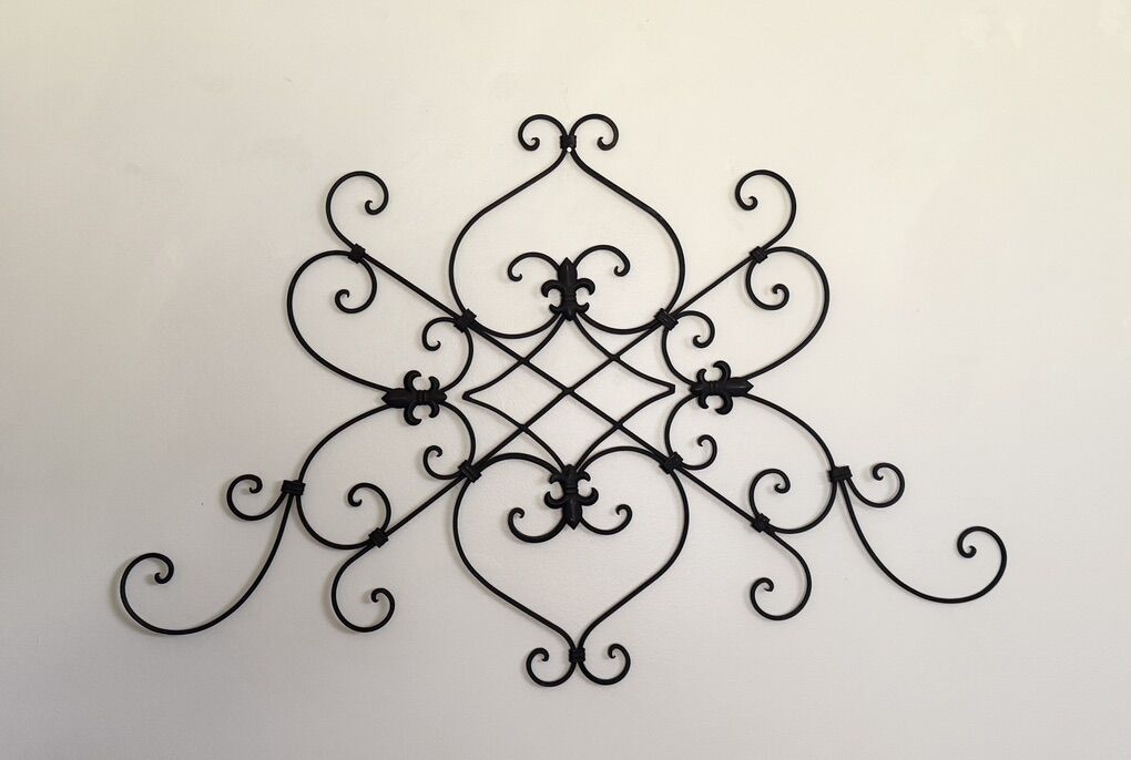 Wrought Iron Decor - 40 x 30 - Very Good Cond!