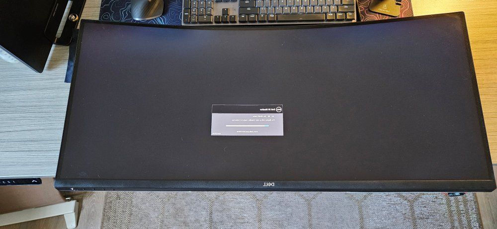 Dell 34 inch curved computer monitor