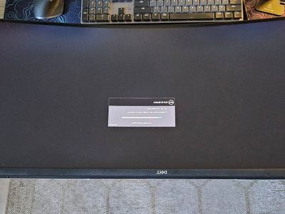 Dell 34 inch curved computer monitor