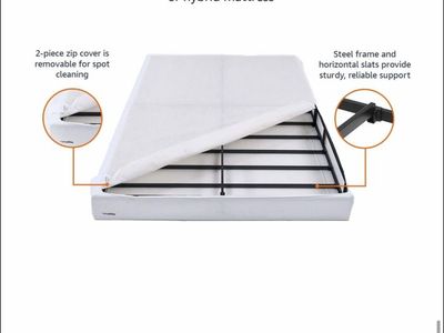 Amazon basics full size box spring