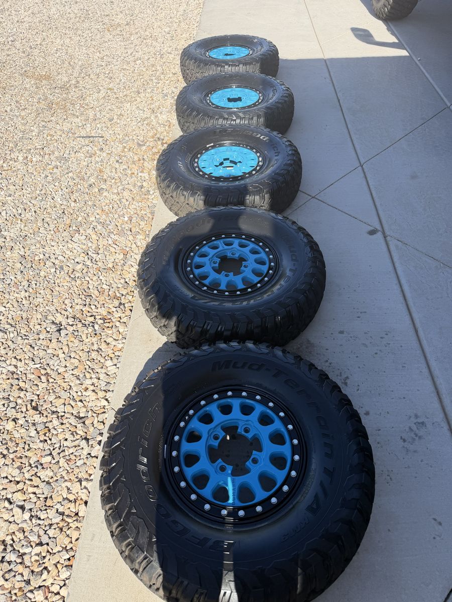 Method 401r wheels with BFG 32 km3 