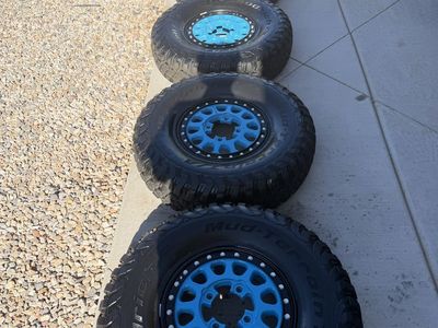 Method 401r wheels with BFG 32 km3