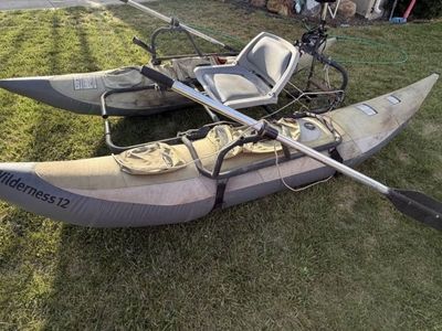 Wilderness 12 pontoon float tube