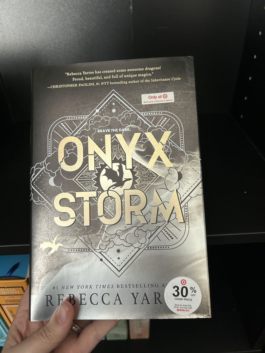Onyx Storm First, Deluxe, and Target special