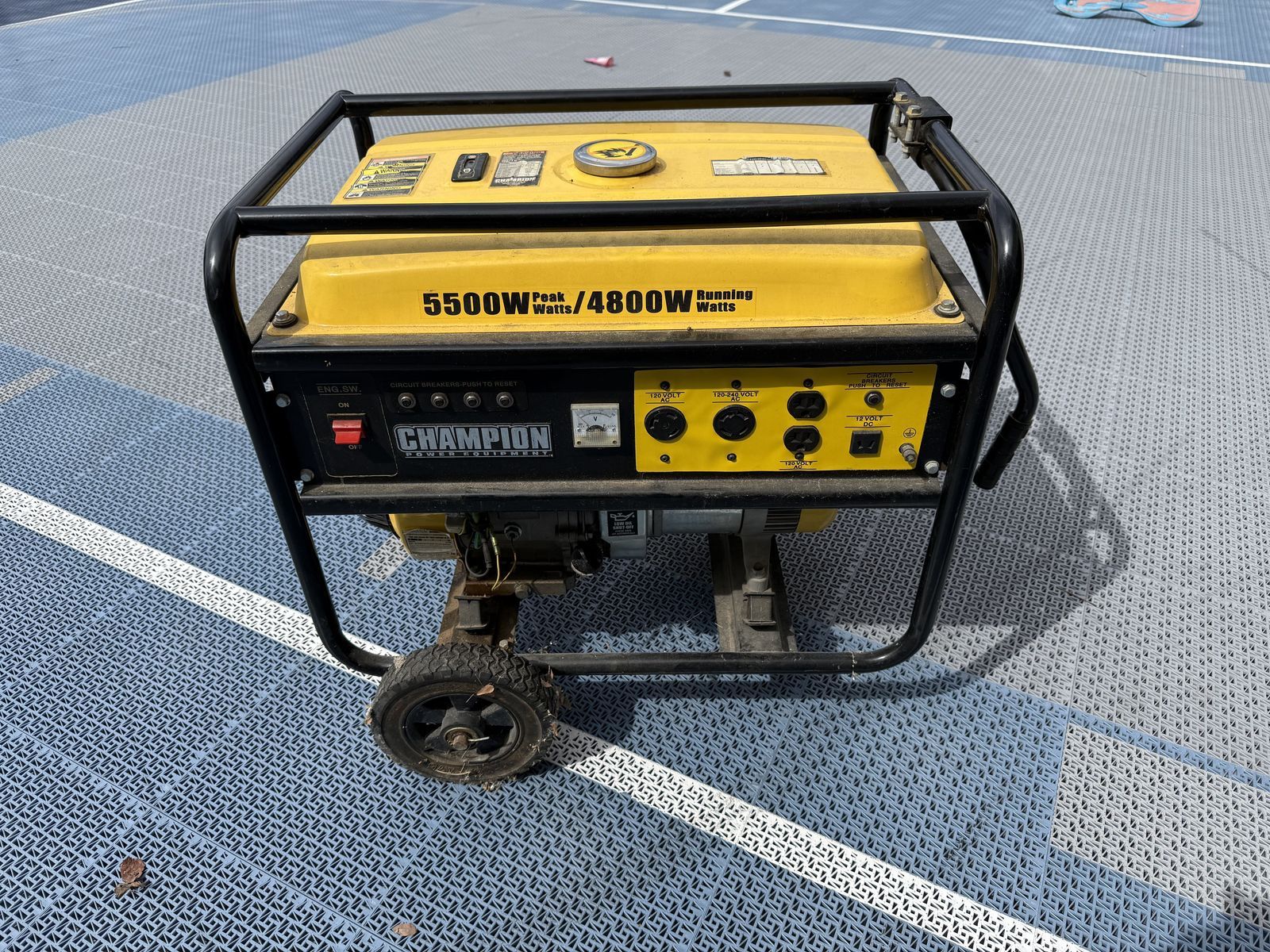 Champion 5500W Generator (4800W Running) – Needs Repair / Project