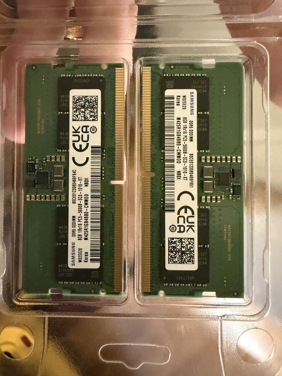 16 GB DDR5 SODIMM RAM