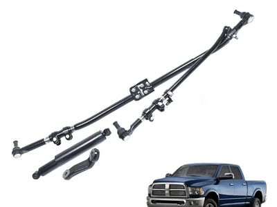 Front Tie Rod End Drag Link Steering Linkage Kit For Dodge Ram 2500 3500 2003-13