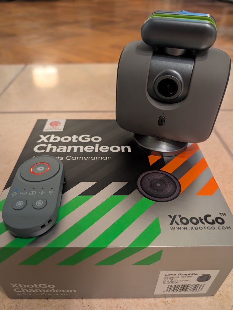 XbotGo Chameleon AI tracking Sports Cameraman INCLUDING  9.8 ft tripod