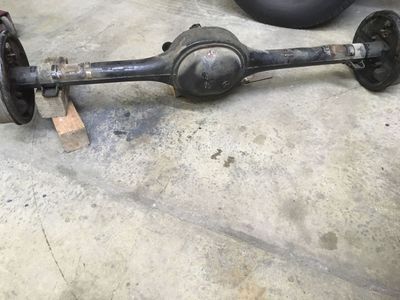 1955 Belair stock rear end