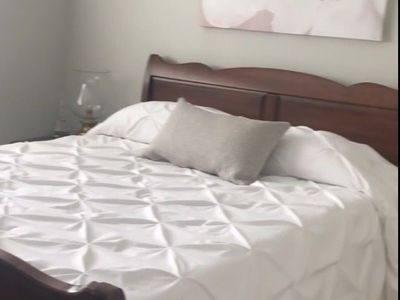 Sleigh Queen Bed plus Dresser