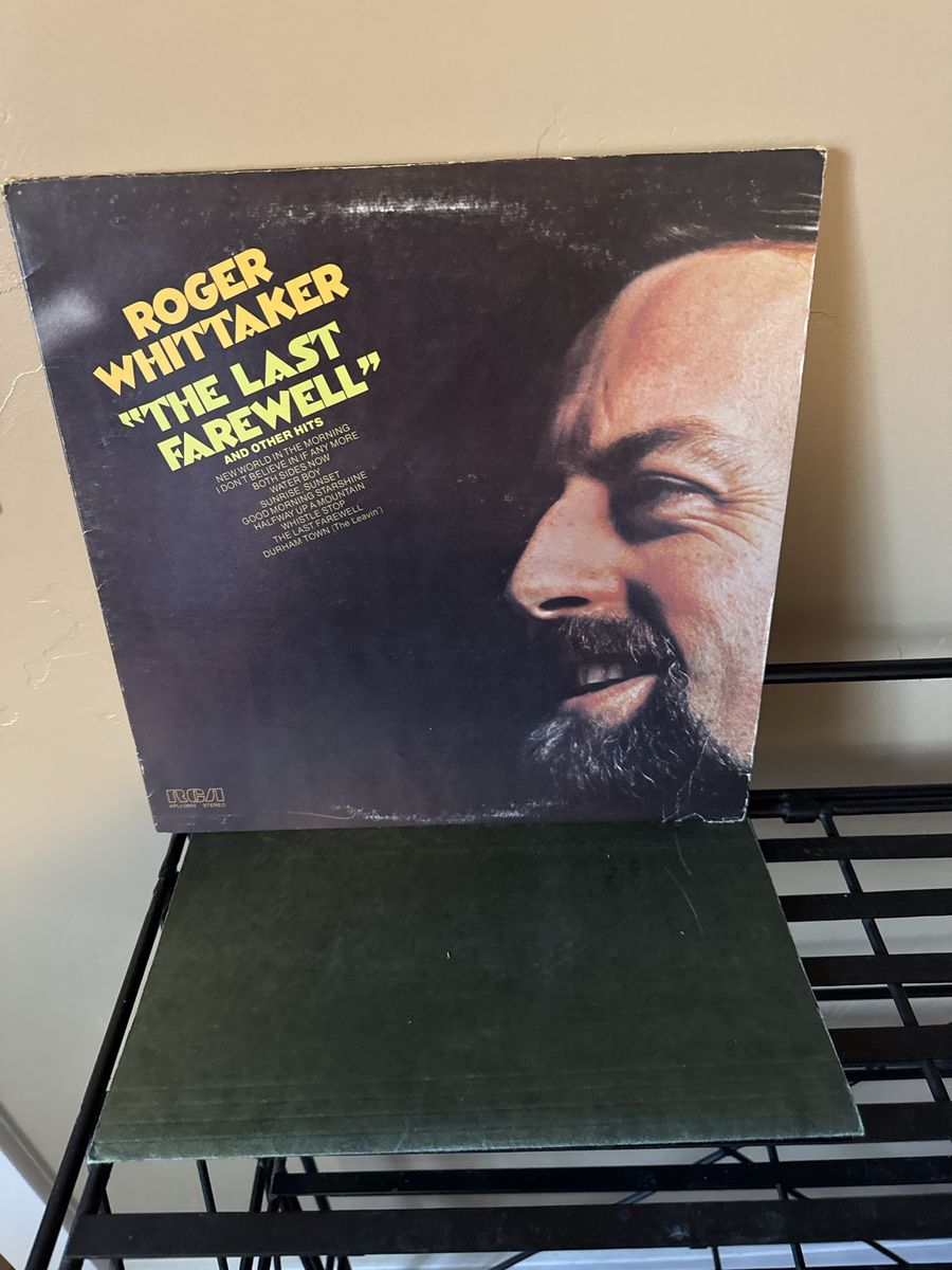 Roger Whittaker - The Last Farewell Vinyl LP Album RCA Victor