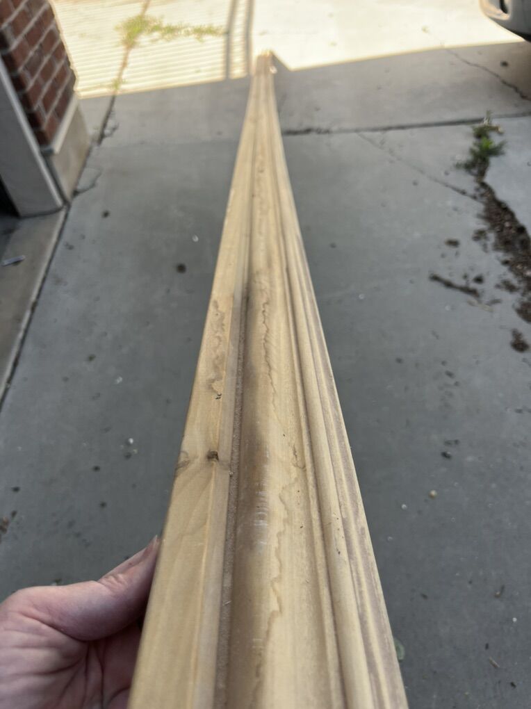 3 1/2 Inch Poplar Casing 26 1/2' Total