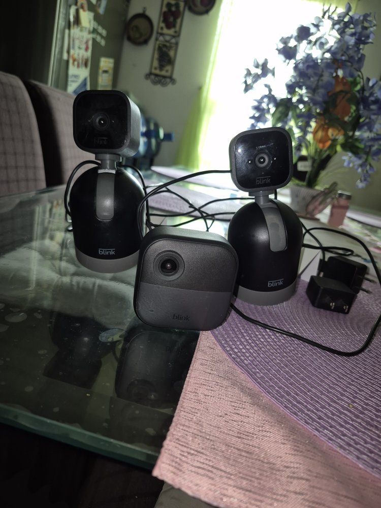 Blink Indoor/Outdoor Security Camera System - 3 Cameras & Sync Module