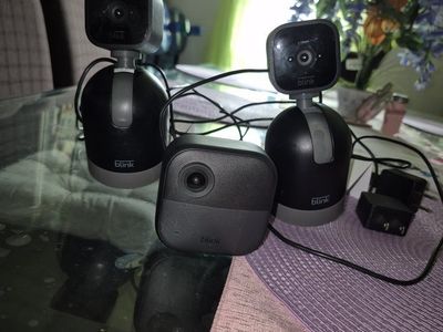Blink Indoor/Outdoor Security Camera System - 3 Cameras & Sync Module