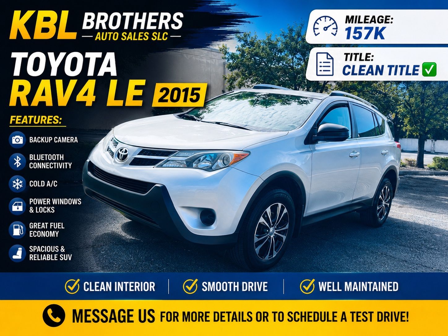 2015 Toyota RAV4 LE