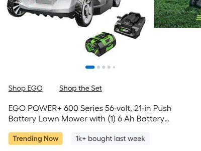 EGO Power+ 600 Series Mower