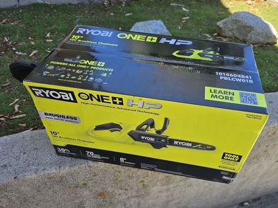 NEW Ryobi 10 in. Cordless Battery Chainsaw (Tool Only) ONE+ HP 18V Brushless NIB