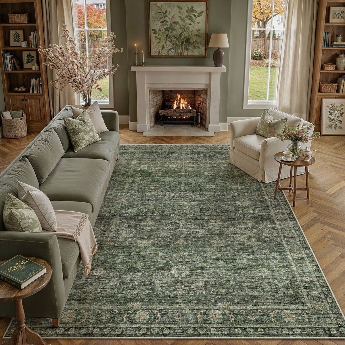 BRAND NEW  8 X10  Area Rugs for Living Room Bedroom Kitchen Traditional Dorm Office Dining Room Farmhouse Oriental Distressed