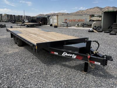 8.5x20 Liberty LOA Deckover Equipment Trailer - 15.4K GVWR -