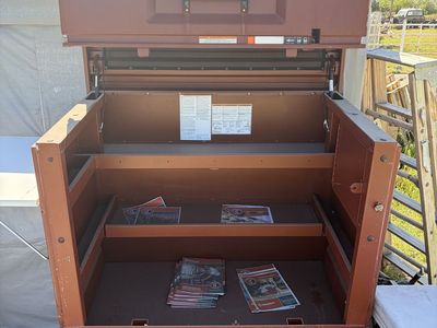 60" Site-Vault Heavy-Duty Piano Box with 2 Drawers 2D-682990