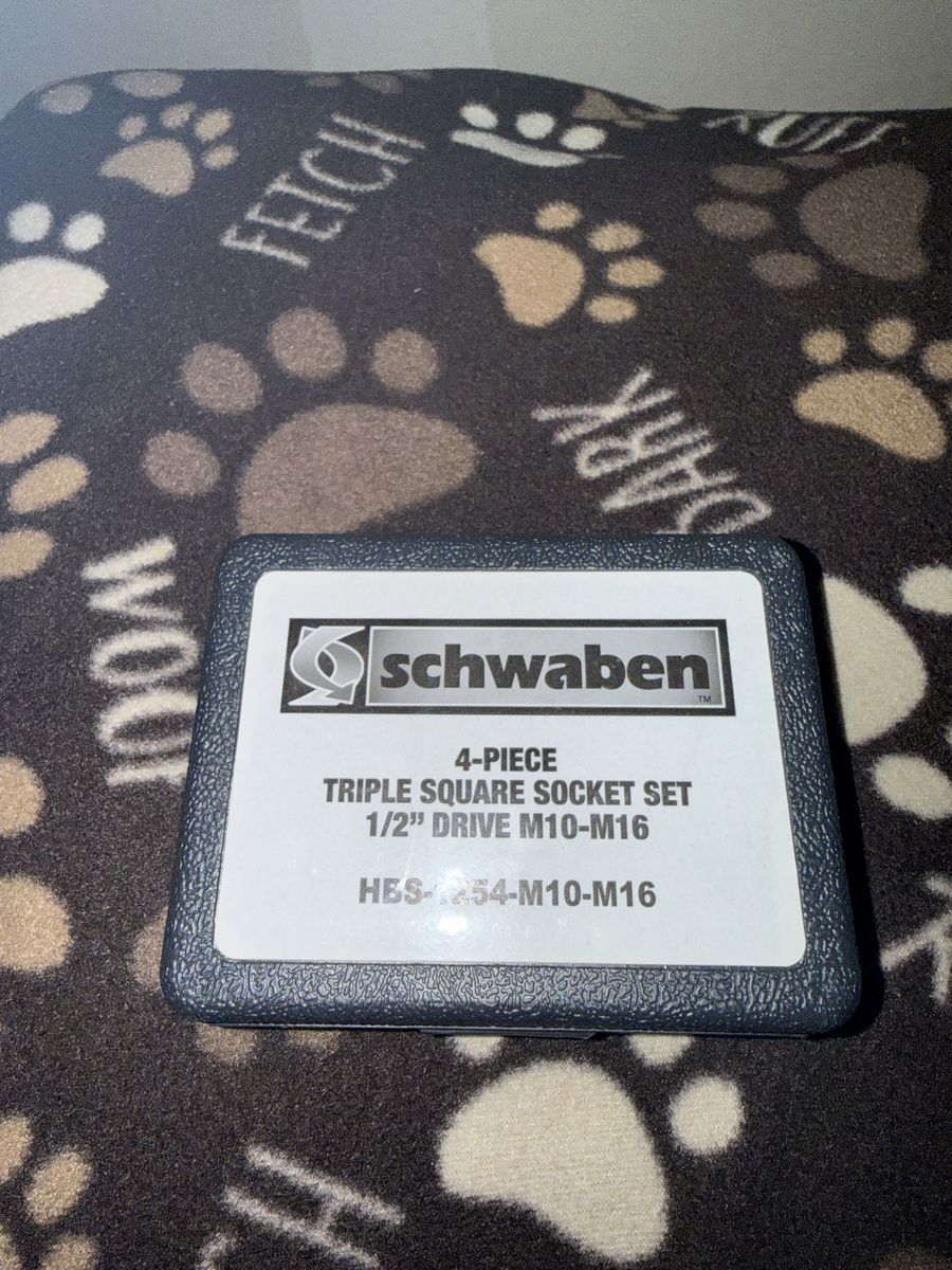 Schwaben triple square 1/2 socket set