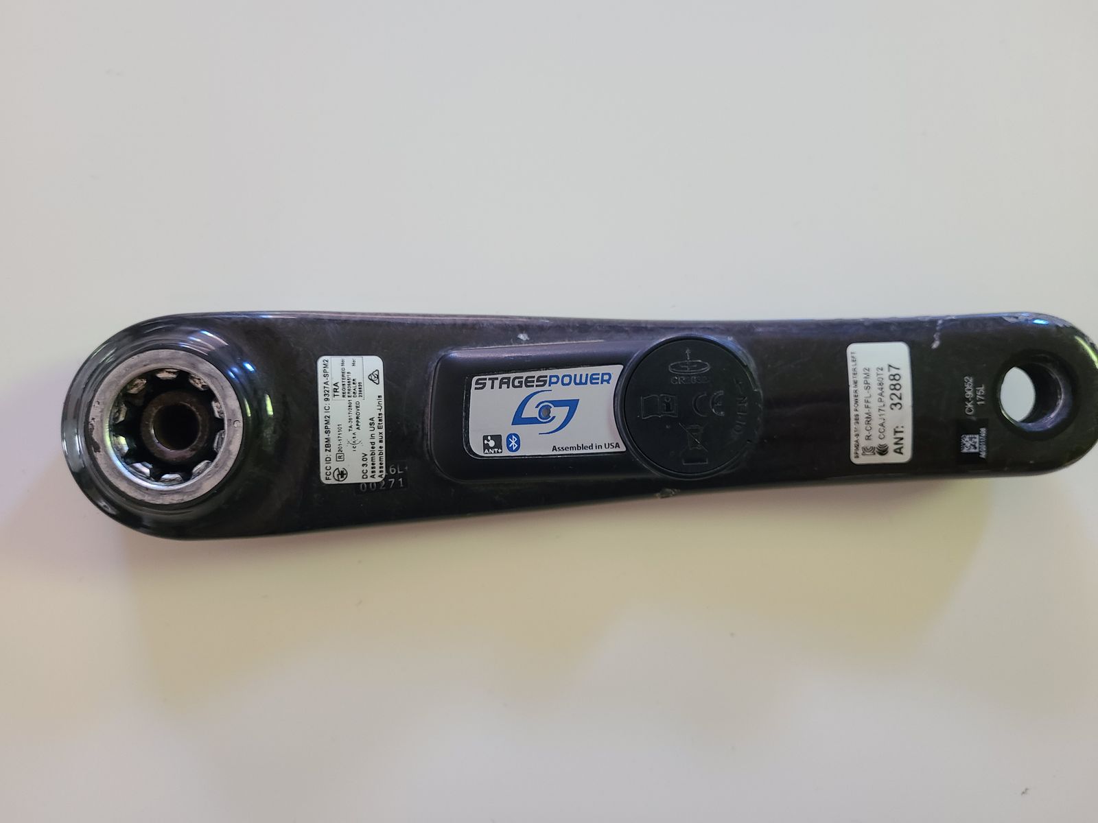 Stages Carbon GXP MTB Left Crank Power Meter - 175mm