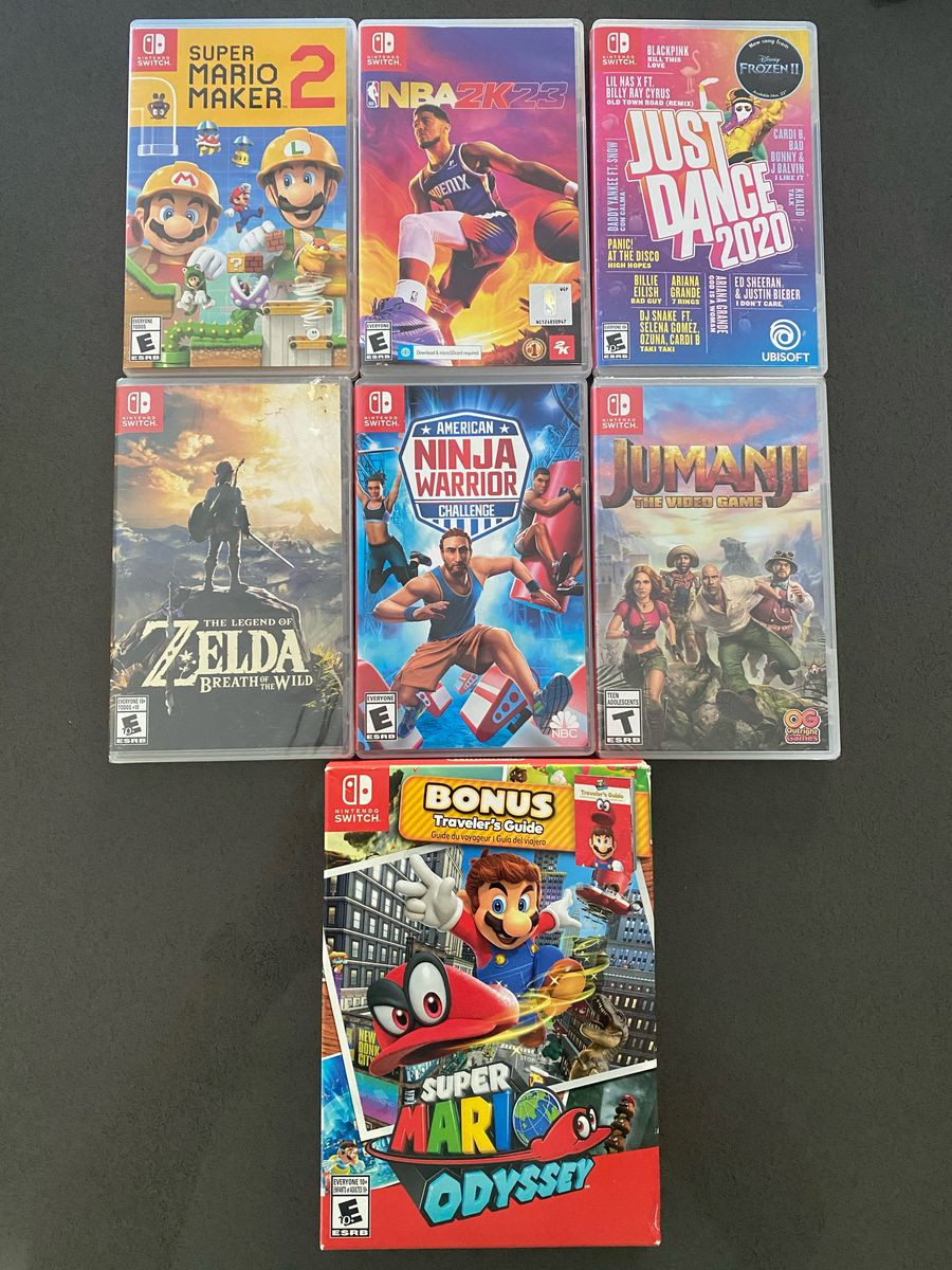 Nintendo Switch Games – Zelda, Mario, Just Dance & More
