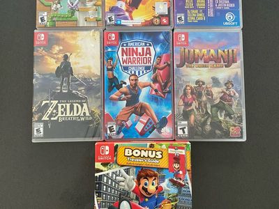 Nintendo Switch Games – Zelda, Mario, Just Dance & More