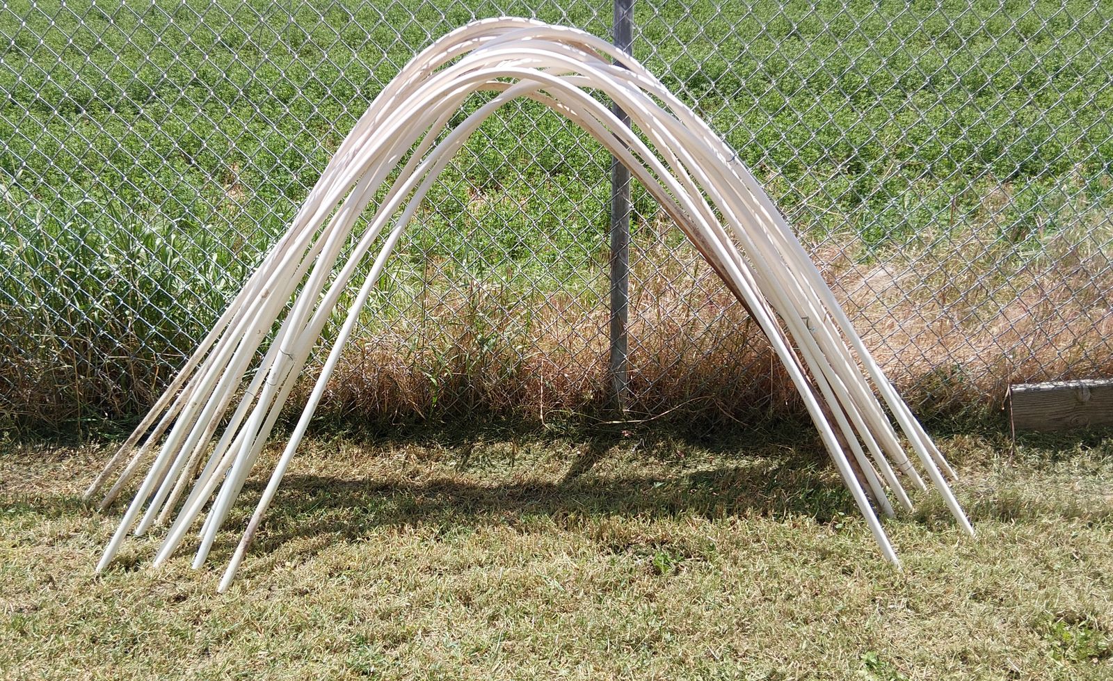 1/2" x 10' Plastic Pipe, 15 pcs