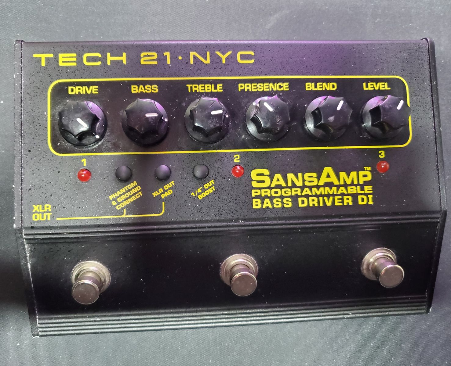 TECH 21 NYC SansAmp Bass Driver Pedal