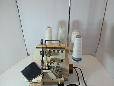 Baby lock serger model 436 two needles 4 thread working