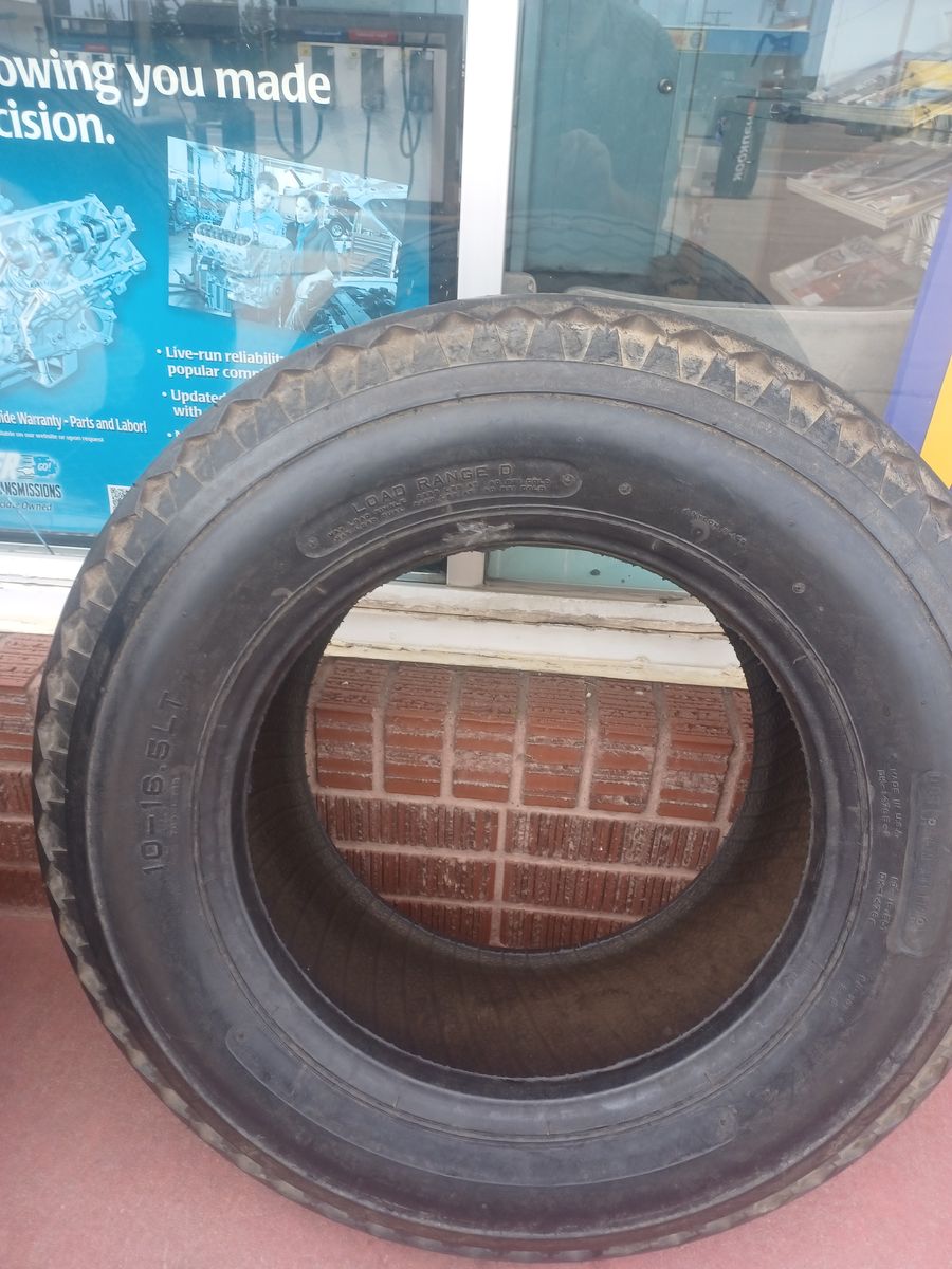 Atlas New Tubeless Highway Tire, Size 10-16.5LTD